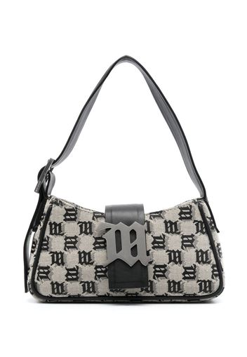 MISBHV monogram-jacquard shoulder bag - Toni neutri