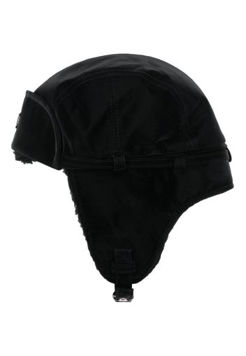 MISBHV logo-embroidered aviator hat - Nero