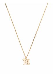 MISBHV logo pendant necklace - Oro