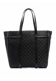 MISBHV jacquard-monogram tote bag - Nero