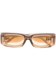 MISBHV rectangle-frame wide-arm sunglasses - Marrone