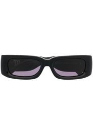 MISBHV rectangle-frame tinted sunglasses - Nero