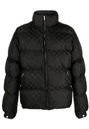 MISBHV monogram-pattern padded jacket - Nero