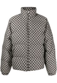 MISBHV logo-print padded jacket - Toni neutri