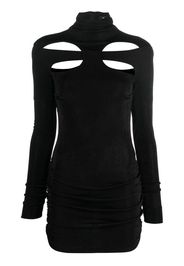 MISBHV cut out-detail mini dress - Nero