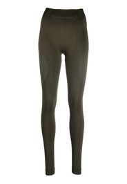 MISBHV logo-print stretch leggings - Verde