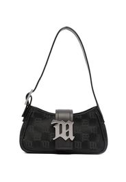 MISBHV logo-plaque detail shoulder bag - Nero