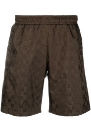 MISBHV logo-print track shorts - Marrone