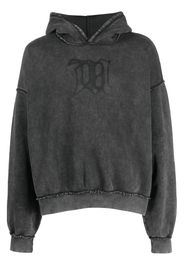 MISBHV Signature raw-stitch hoodie - Nero