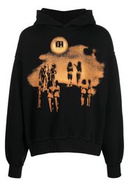 MISBHV Sunrise cotton-blend hoodie - Nero