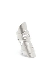 MISBHV Anello Armor con logo inciso - Argento