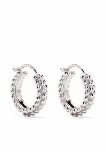 Missoma mini baya hoop earrings - Argento