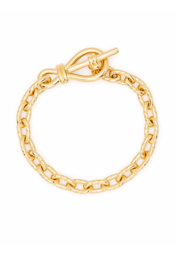 Missoma twisted link t-bar chain bracelet - Oro