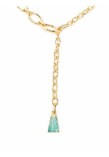 Missoma pyramid lariat chain necklace - Oro