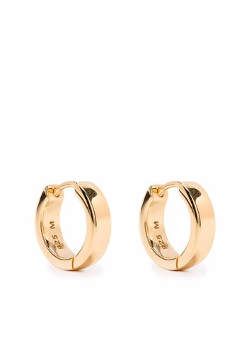 Missoma thick huggie earrings - Oro