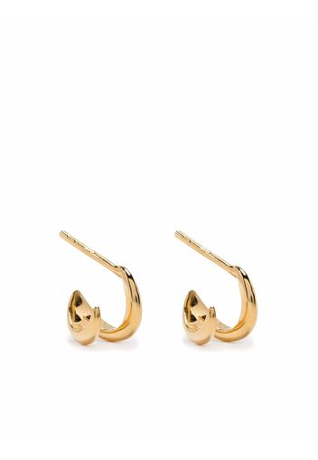 Missoma double claw huggie earrings - Oro