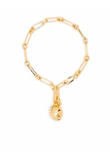 Missoma Aegis chain pavé sphere bracelet - Oro