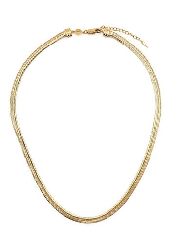 Missoma gold-plated snake chain necklace - Oro