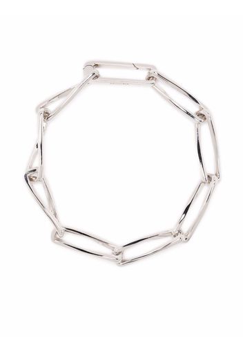 Missoma twisted link chain bracelet - Argento