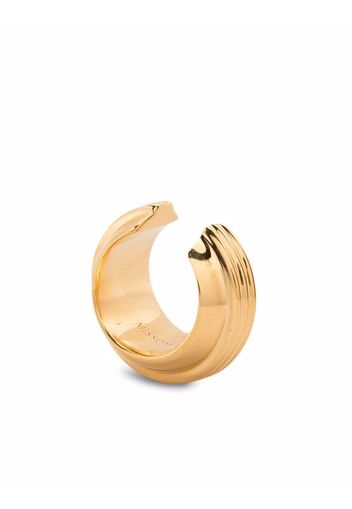 Missoma Gold Sphere Ridge ear cuff - Oro