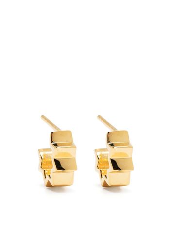 Missoma Celestial star gold-plated earrings - Oro