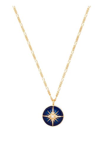 Missoma Round Star pearl-detail necklace - Oro