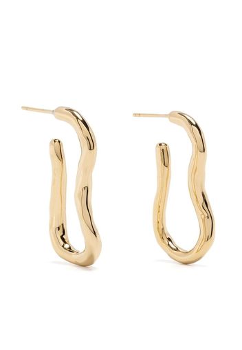 Missoma Molten hoop earrings - Oro