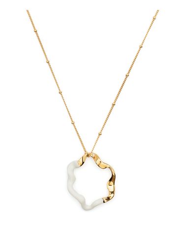 Missoma abstract-pendant chain-link necklace - Oro