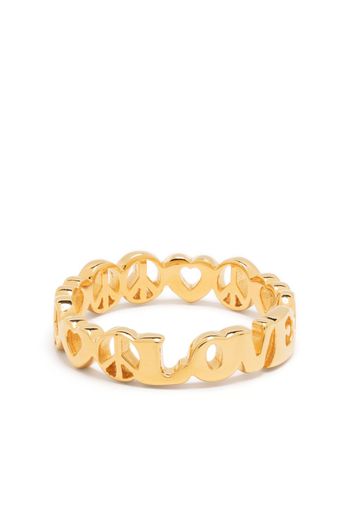 Missoma Share The Love polished ring - Oro