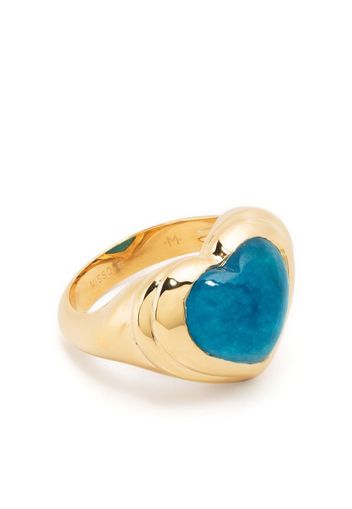 Missoma jelly heart gemstone ring - Oro