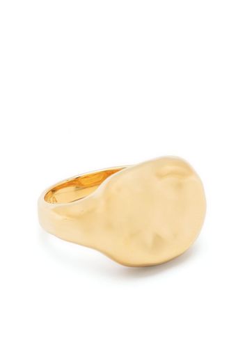 Missoma Molten engravable signet ring - Oro