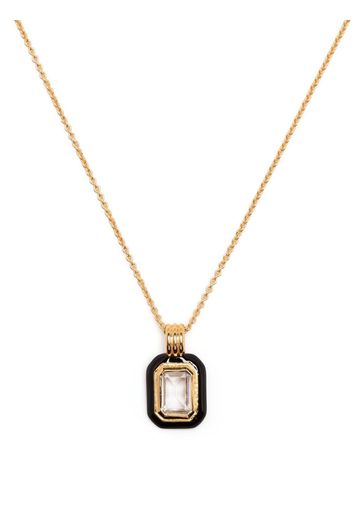 Missoma crystal quartz-pendant necklace - Oro