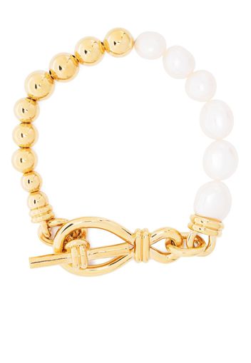 Missoma Bracciale con perla barocca - Oro