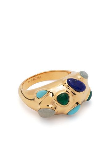 Missoma Bombay gemstone ring - Oro