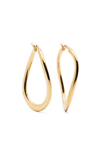 Missoma waved hoop earrings - Oro