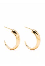 Missoma medium plain claw hoop earrings - Oro