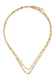 Missoma double-layer cable chain necklace - Oro