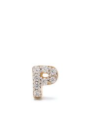 Missoma Initial single stud earring - Oro