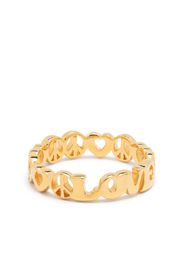 Missoma Share The Love polished ring - Oro