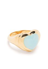 Missoma jelly heart gemstone ring - Oro