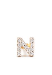 Missoma Initial single stud earring - Oro