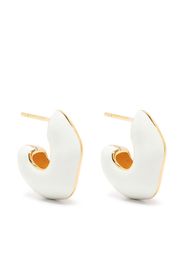 Missoma Squiggle two-tone earrings - Oro