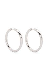 Missoma Tunnel large hoop earrings - Argento