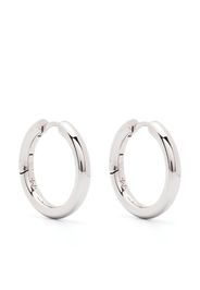 Missoma Tunnel medium hoop earrings - Argento