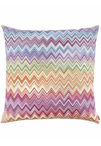 Missoni Home zig-zag pattern cushion - Giallo