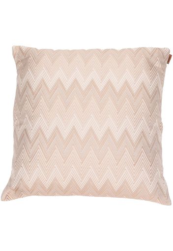 Missoni Home zigzag-pattern feather down cushion - Toni neutri