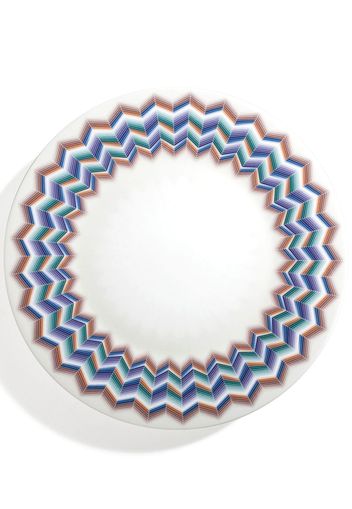 Missoni Home Piatto da portata Zig Zag Jarris - Bianco