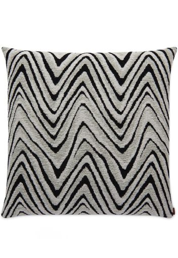 Missoni Home Cuscino Savana con motivo a zigzag - Grigio