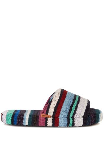 Missoni Home Slippers a righe - Nero