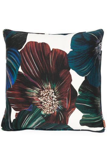 Missoni Home floral-print down-feather cushion - Blu